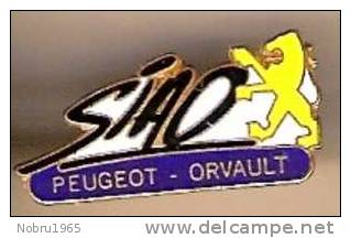 Pin´s Badge Pin PEUGEOT ORVAULT S.I.A.O Lion - Peugeot