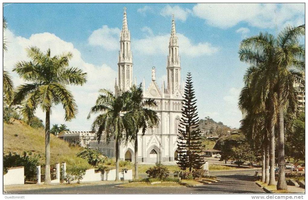 Panama , Belle Cpsm. L'église Des Carmes. - Panama