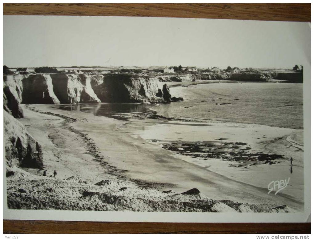 56 - PENESTIN-sur-MER - Rocher Découpés Sur La Plage De Poudrantay. (CPSM) - Pénestin