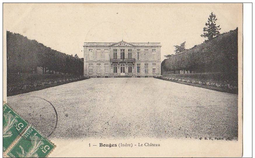 CPA 36 BOUGES Le Château 1907 - Autres & Non Classés