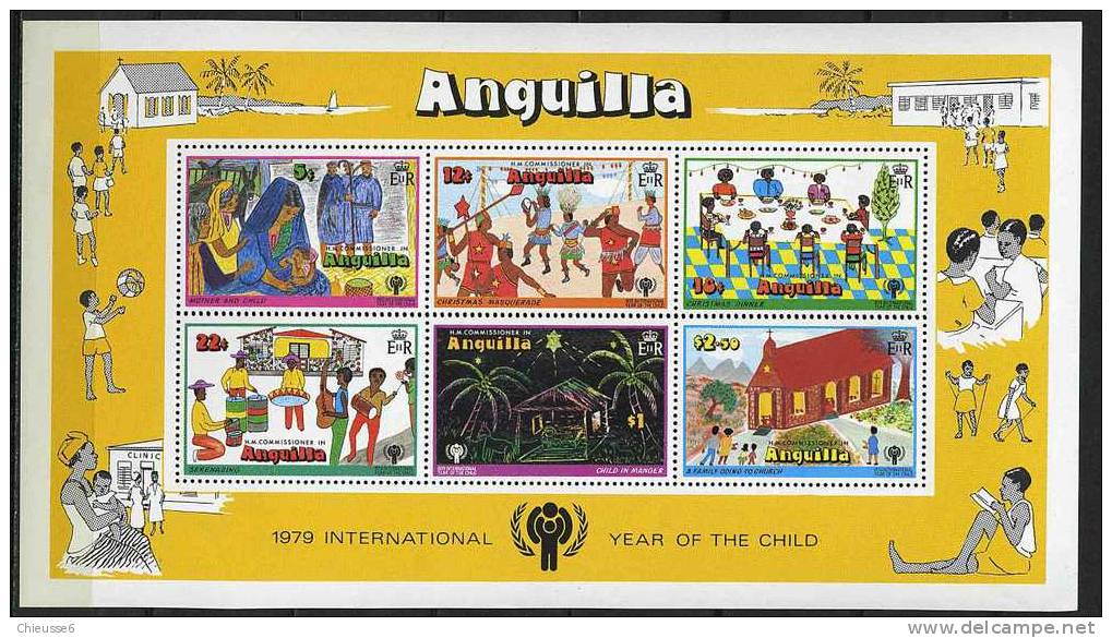 Anguilla ** Bloc N° 23 - Année Internationale De L'enfant - Anguilla (1968-...)