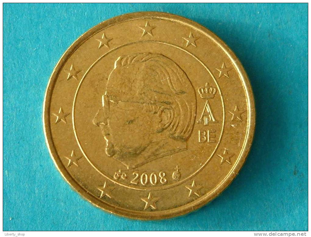 2008 - 50 Eurocent ( For Grade, Please See Photo ) ! - Belgien