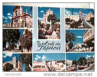 ISPICA VEDUTE CON STADIO CAMPO SPORTIVO VB1972 CG1136 - Ragusa