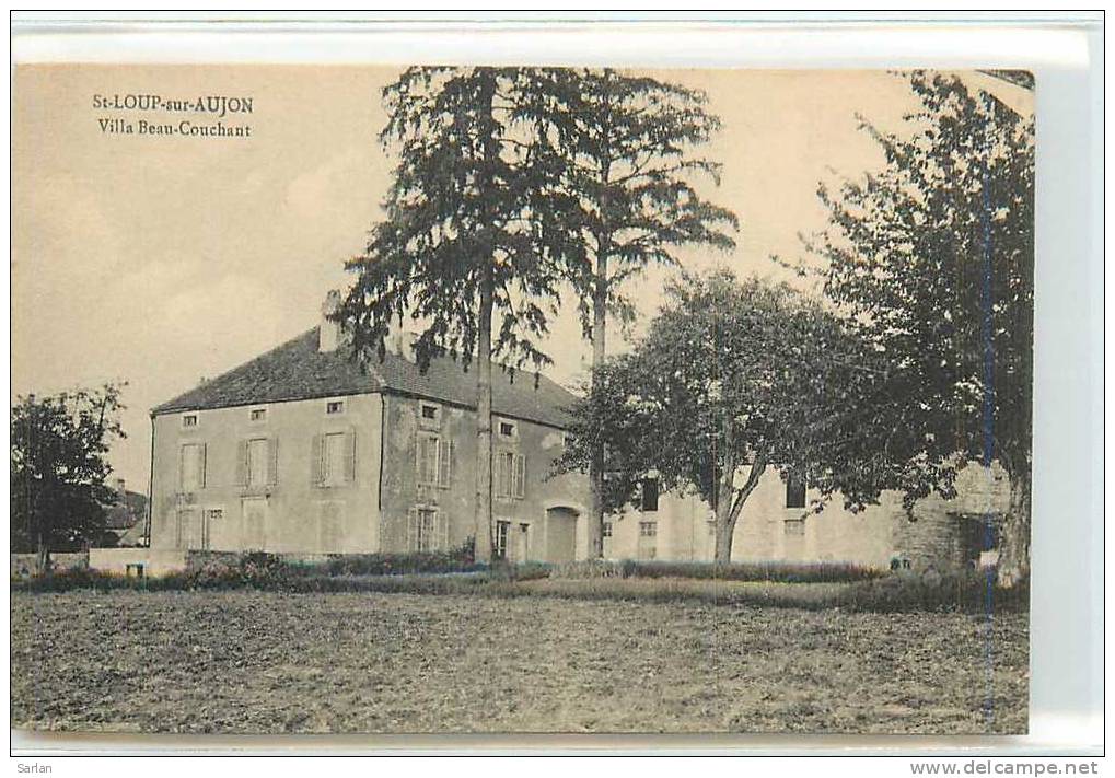 52 , Haute Marne , Ref 274 , ST LOUP , Le Chateau , Villa Beau Couchant - Autres & Non Classés