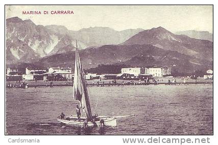 Marina Di Carrara(Massa Carrara)-Panorama-1917 - Carrara