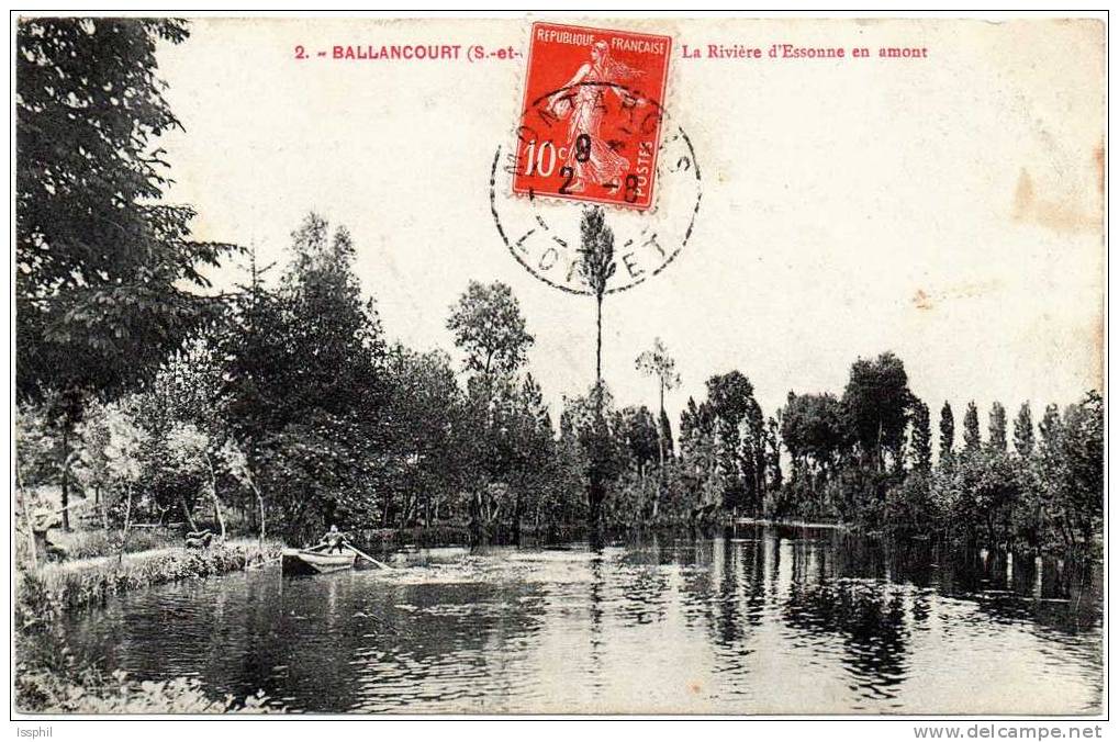 Ballancourt (S. Et O.) La Rivière D'Essonne En Amont - Ballancourt Sur Essonne
