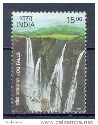 India 2003 Mi. 1979  15.00 (R) Water Fall Wasserfall Jog Falls - Used Stamps