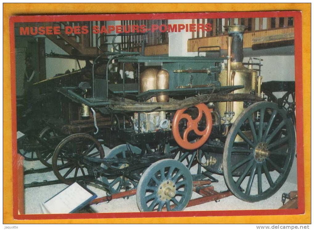 BAGNOLES DE L'ORNE - Musée Des Sapeurs Pompiers De L'Orne - Voiture Ancienne - Sapeurs-Pompiers