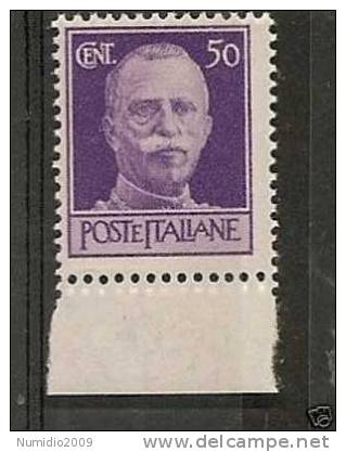 1944 LUOGOTENENZA 50 CENT FILIGRANA CORONA MNH ** - RR6011 - Neufs