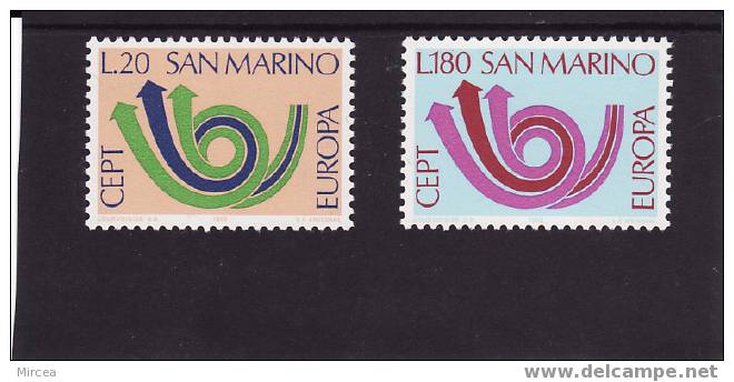 Saint-Marin 1973 - Yv.no.833/4 Neufs** - Nuevos