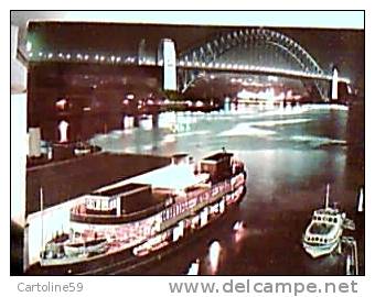 AUSTRALIA SYDNEY HARBOUR PORTO ALISCAFO  HYDROFOIL NAVE SHIPS MONLY FERRY   VB1967 CG1178 - Autres & Non Classés