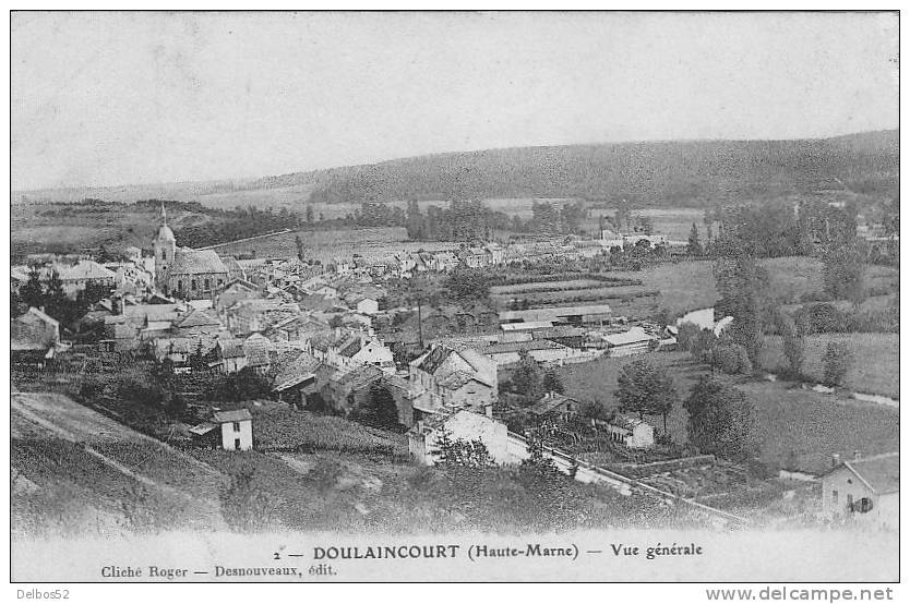 DOULAINCOURT - 2 - Vue Générale - Doulaincourt