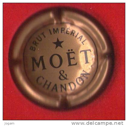 MOËT Et CHANDON  - N° 224 Or Foncé Brut Impérial - Moet Et Chandon