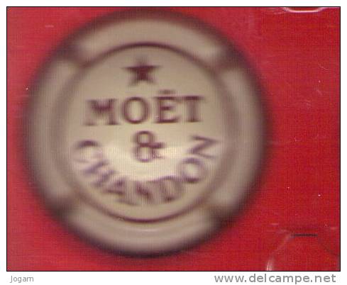 MOËT Et CHANDON  - N° 159 Crème Et Marron - Moet Et Chandon