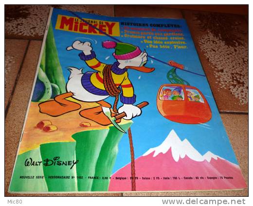 Le Journal De Mickey N° 1402 - Journal De Mickey