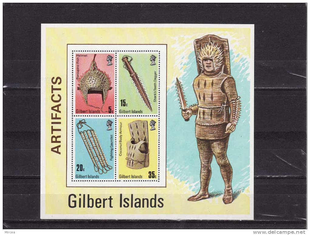 Gilbert 1976 - Michel Block 3 Neuf** - Gilbert & Ellice Islands (...-1979)