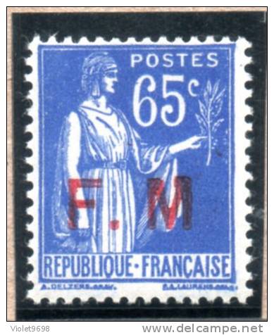 FRANCE : F.M N° 8 ** - Ungebraucht