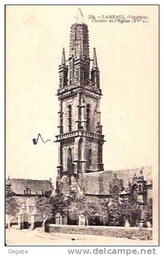 29 LAMPAUL  Clocher De L'Eglise - Lampaul-Guimiliau