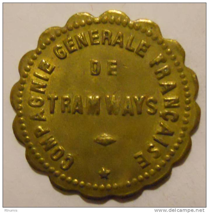 Orléans 45 Cie Générale Française De Tramways 5 Centimes Elie 45.1 - Monetary / Of Necessity