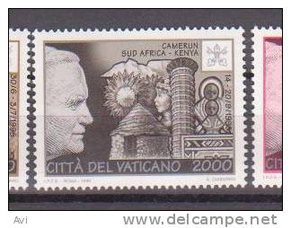 Vatican. 1996. 2000L. Pop Visiting Camerun-Sud Africa-Kenia UMM - Nuovi