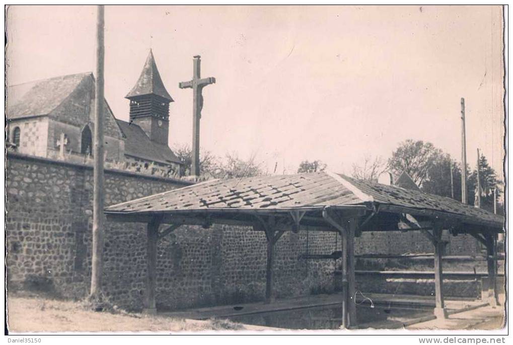 2 - St-Christophe Par Condé (Eure) Le Lavoir CPSM Petit Format Non écrite - Other & Unclassified