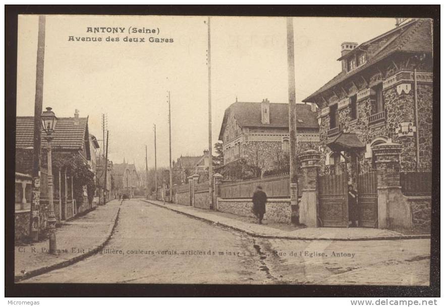 Antony : Avenue Des Deux-Gares - Antony