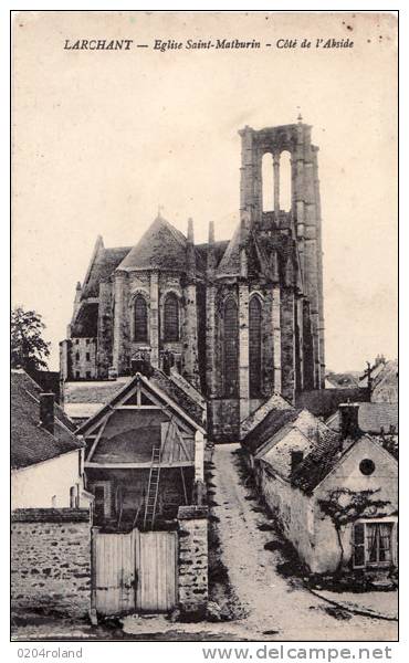 Larchant - Eglise St Mathurin - Côté De L'Abside: Achat Immédiat - Larchant