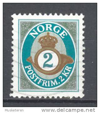 Norway 2001 Mi. 1381  2 Kr Posthorn - Gebraucht