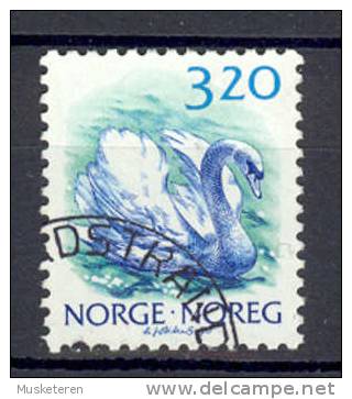 Norway 1990 Mi. 1038  3.20 Kr Natur Nature Swan Höckerschwan - Oblitérés
