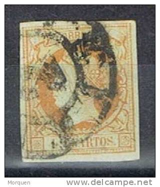 España Num 52, Cat Edifil. Rueda Carreta Num 2 Barcelona - Used Stamps