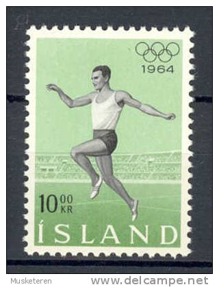 Iceland 1964 Mi. 387 Olympic Games Olympische Sommerspiele Tokio 1964 MNH** - Ongebruikt