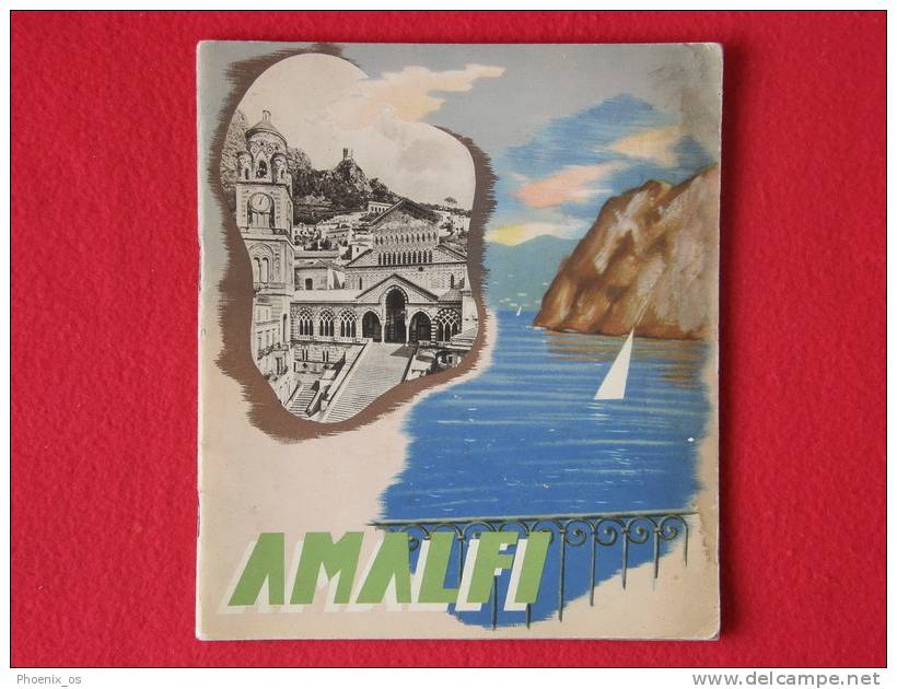 ITALY - Tour Guide AMALFI, 1937. - Italia