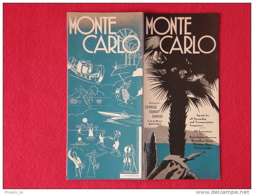 FRANCE - Tour Guide MONTE CARLO - Andere & Zonder Classificatie