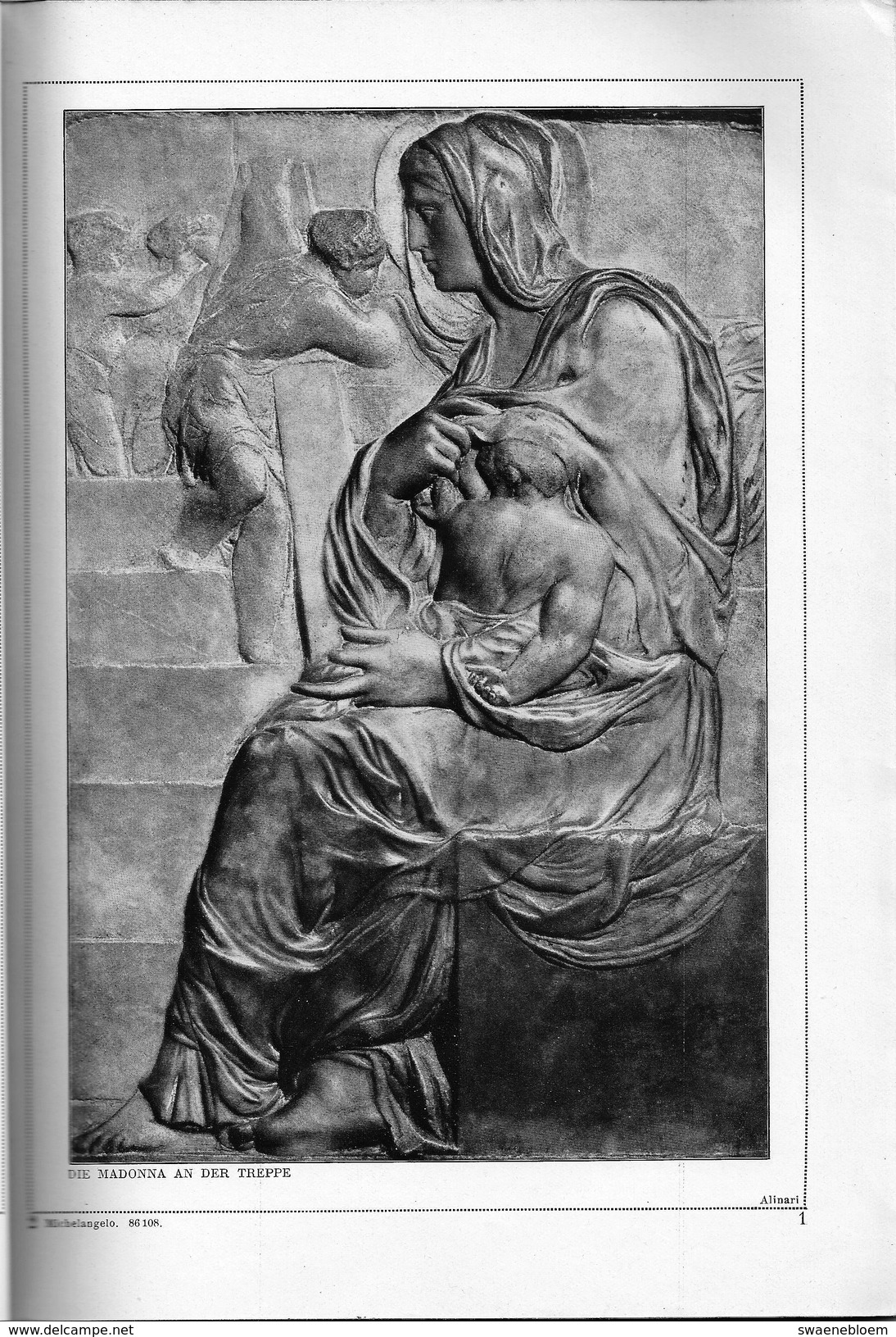 DE.- Bücher - MICHELANGELO Door MAX SAUERLANDT. 3 Scans - Art