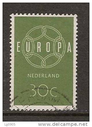 NVPH Netherlands Nederland Niederlande Pays Bas Holanda 728 Used; Europa Zegels, Europe Stamps, Timbres, Sellos D´Europa - 1959