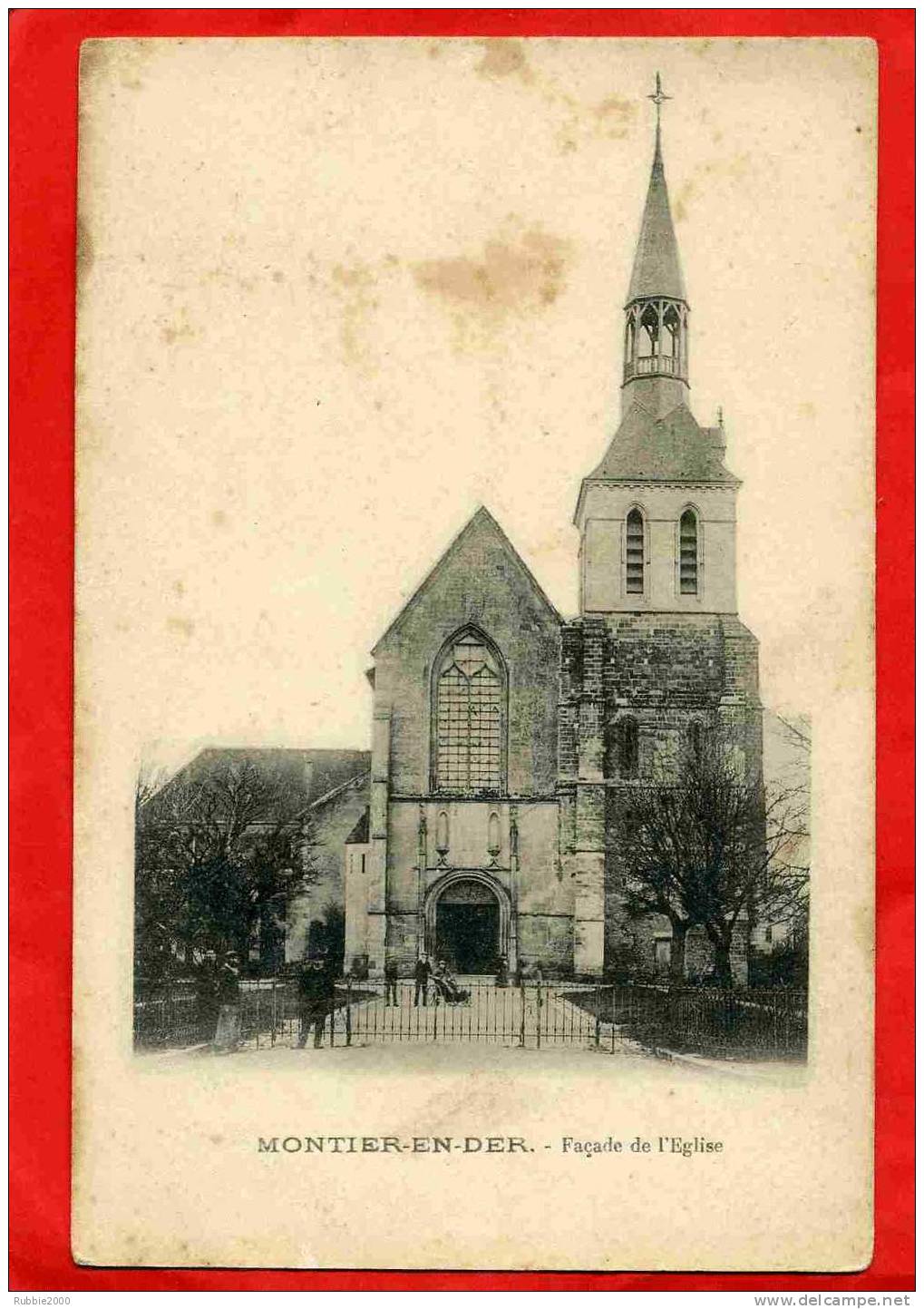 MONTIER EN DER 1900 L EGLISE CARTE PRECURSEUR EN BON ETAT - Montier-en-Der