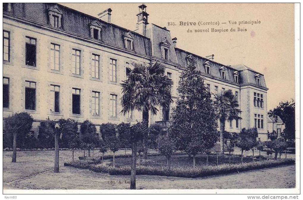 19 BRIVE Vue Principale Du Nouvel Hospice Du Bois - Brive La Gaillarde