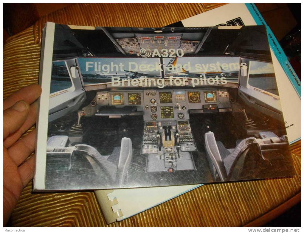 Flight Deck  & Systems Briefing For Pilots .Systeme De Pilotage 1986 Aviation De Ligne - Aviazione