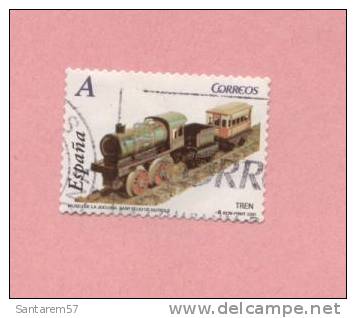 Timbre Oblitéré Used Stamp Sêlo Carimbado TREN A ESPAGNE SPAIN ESPANHA - Errors & Oddities