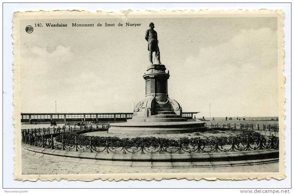 Wenduine - Wenduyne - Monument De Smet De Naeyer - Wenduine