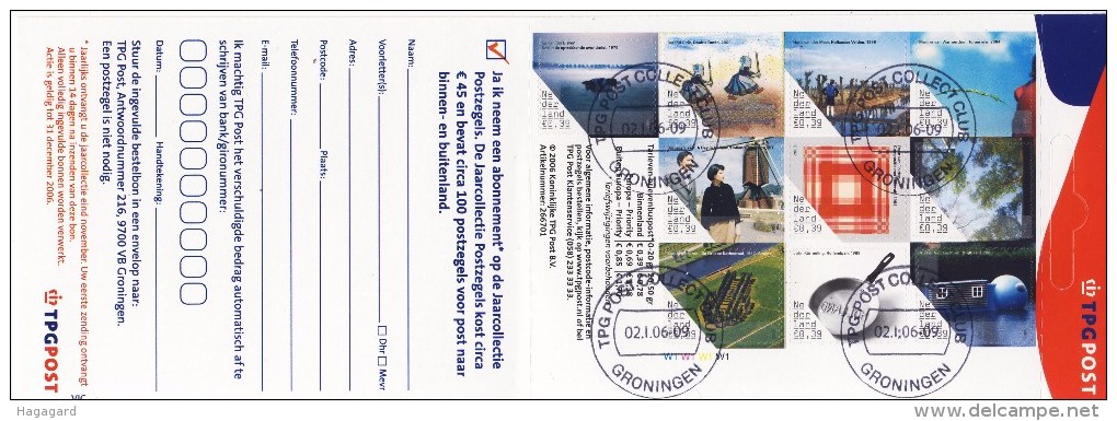 #Netherlands 2006. Booklet. Michel MH2370-79. Cancelled(o) - Cuadernillos