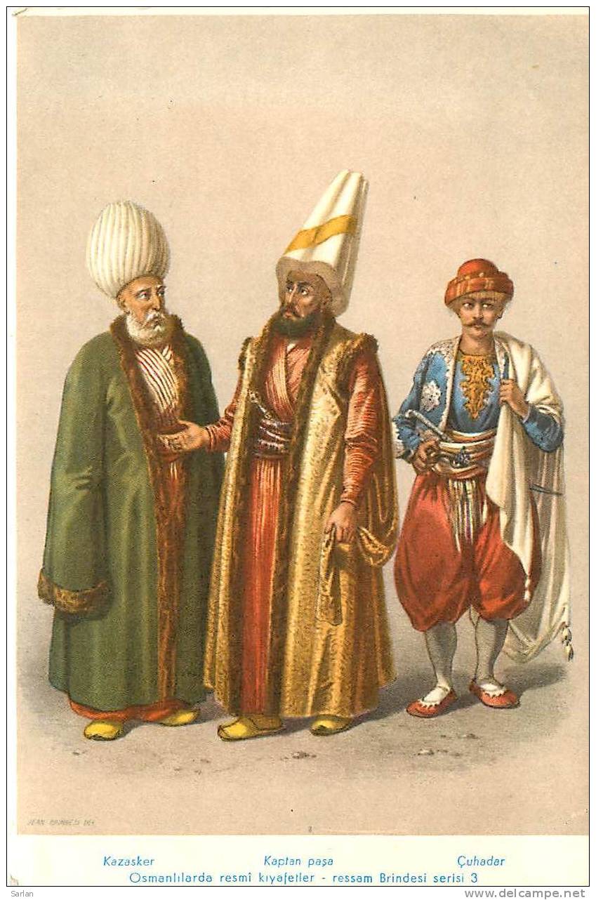 TURQUIE , Costumes Turcs , Format 15,8 X 10,5 Cm , 2 Scans - Turchia