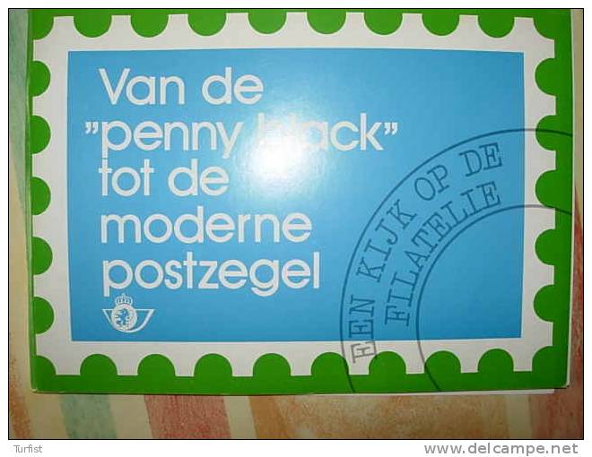 VAN DE "PENNY BLACK" TOT DE MODERNE POSTZEGEL 84PAG - Andere & Zonder Classificatie