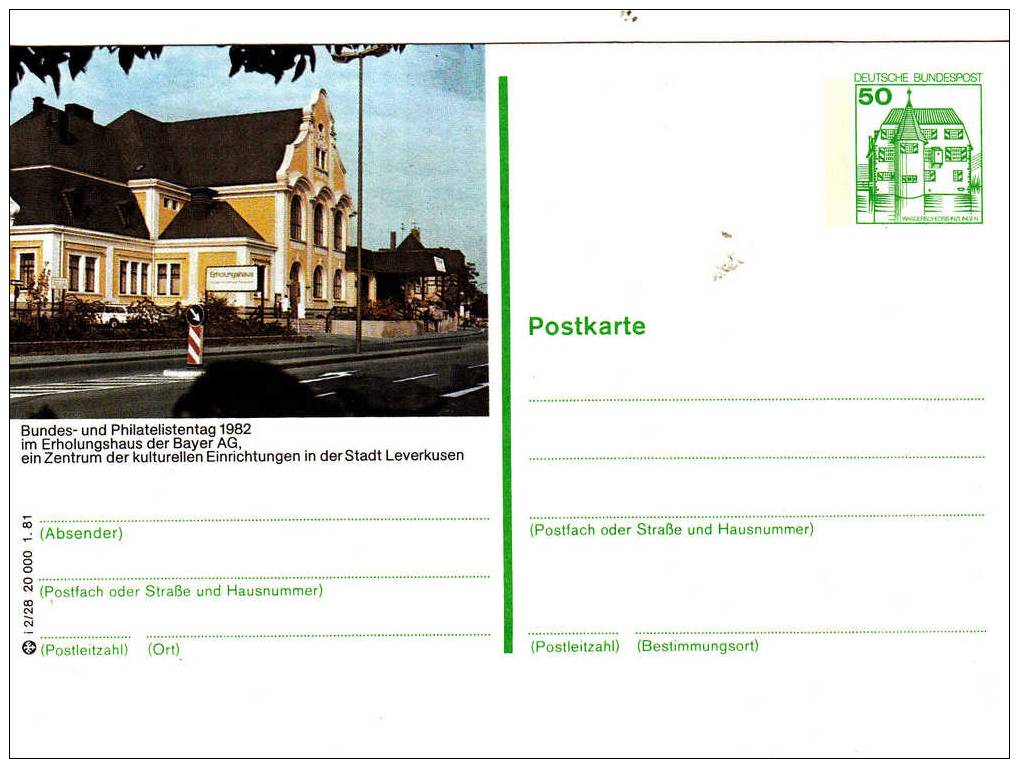 Germany -federal Republic-post  Card - Postcards - Mint