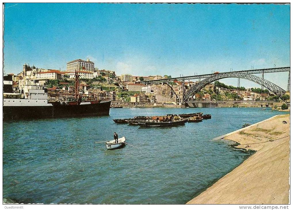 Porto , Cpsm 1966. Ponte De D.Luiz. - Porto