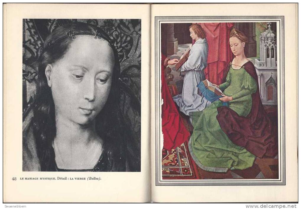 FR.- Livre - MEMLING Par Germain Bazin. Bibliothèque Francaise Des Arts Éditions Pierre Tisné. Paris. 4 Scans - Kunst