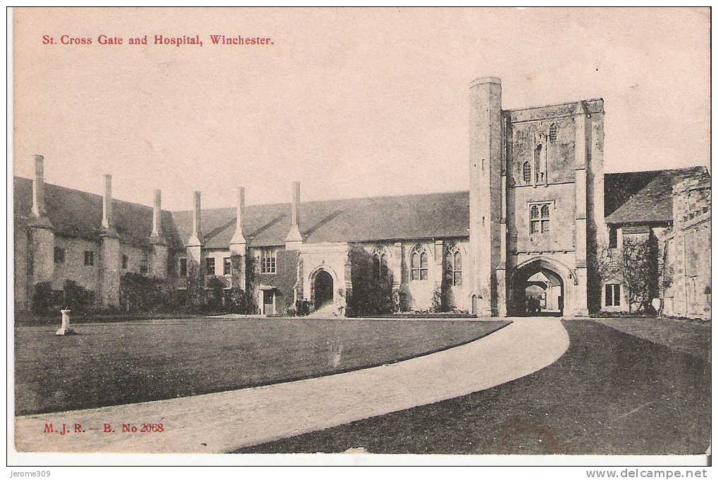 ROYAUME-UNI - ANGLETERRE - WINCHESTER - CPA - N°2068 - St. Cross Gate And Hospital, Winchester - Winchester