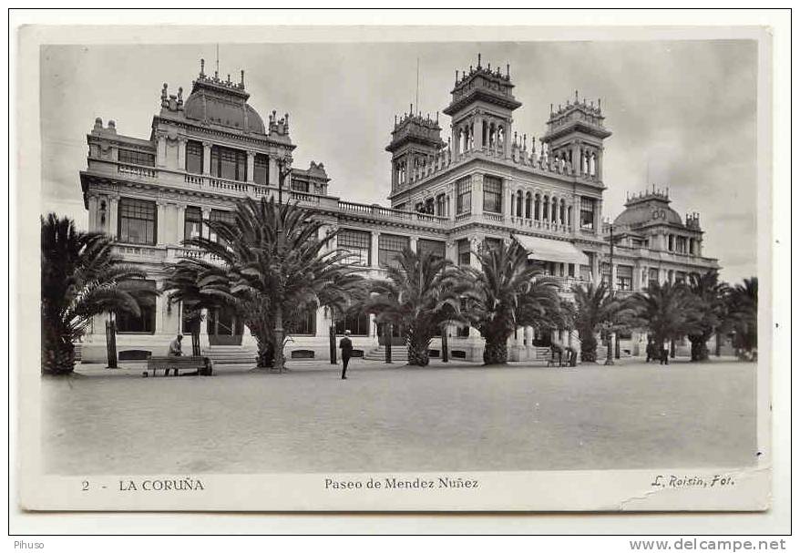 ES57 ;  LA CORUNA : Paseo De Mendez Nunez - La Coruña