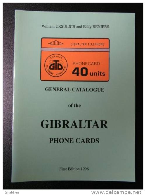 Gibraltar Catalogue (first Ed. 1996) - Livres & CDs