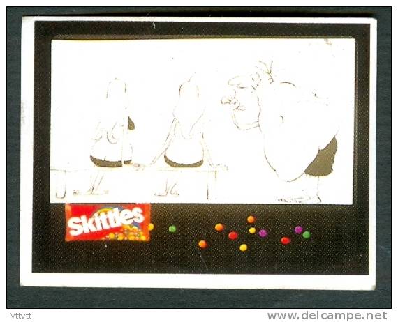 Publicité : Vignette "Pub Album" TF1, N° 5, Ludotel, Bonbons Skittles... - Autres & Non Classés